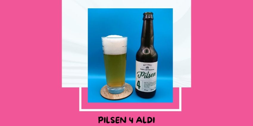 Cerveza Pilsen 4 de Aldi