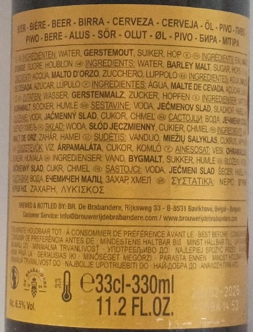 Cerveza Blond de Petrus