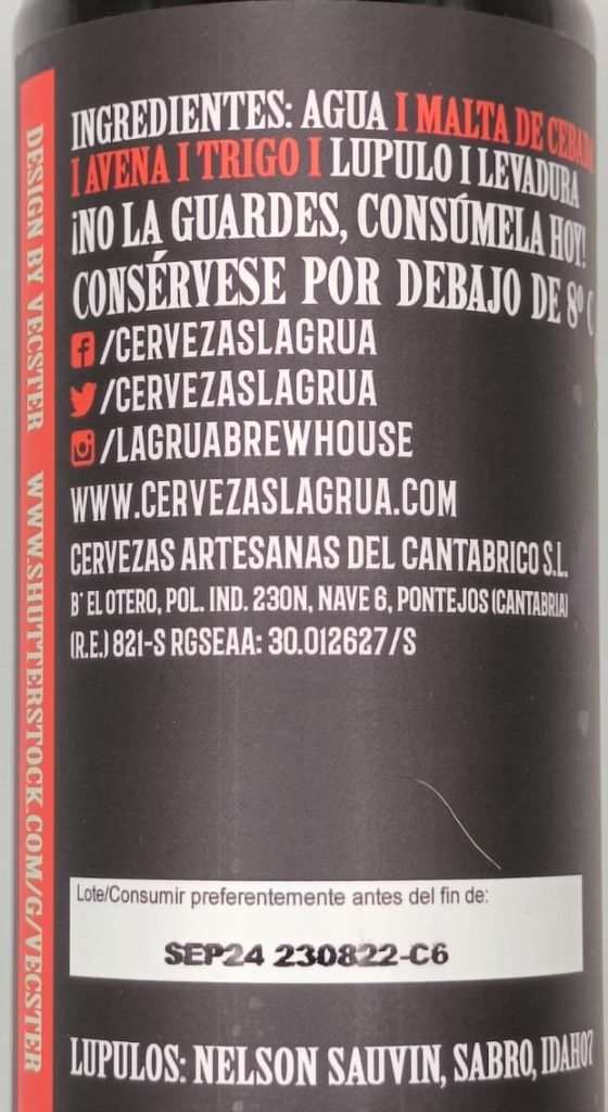 Cerveza Star Daze de La Grúa