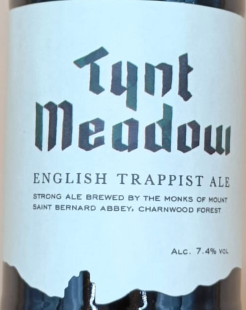 Cerveza Tynt Meadow de Mount St Bernard Trappist Brewery