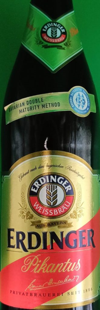 Cerveza Pikantus de Erdinger Weissbräu