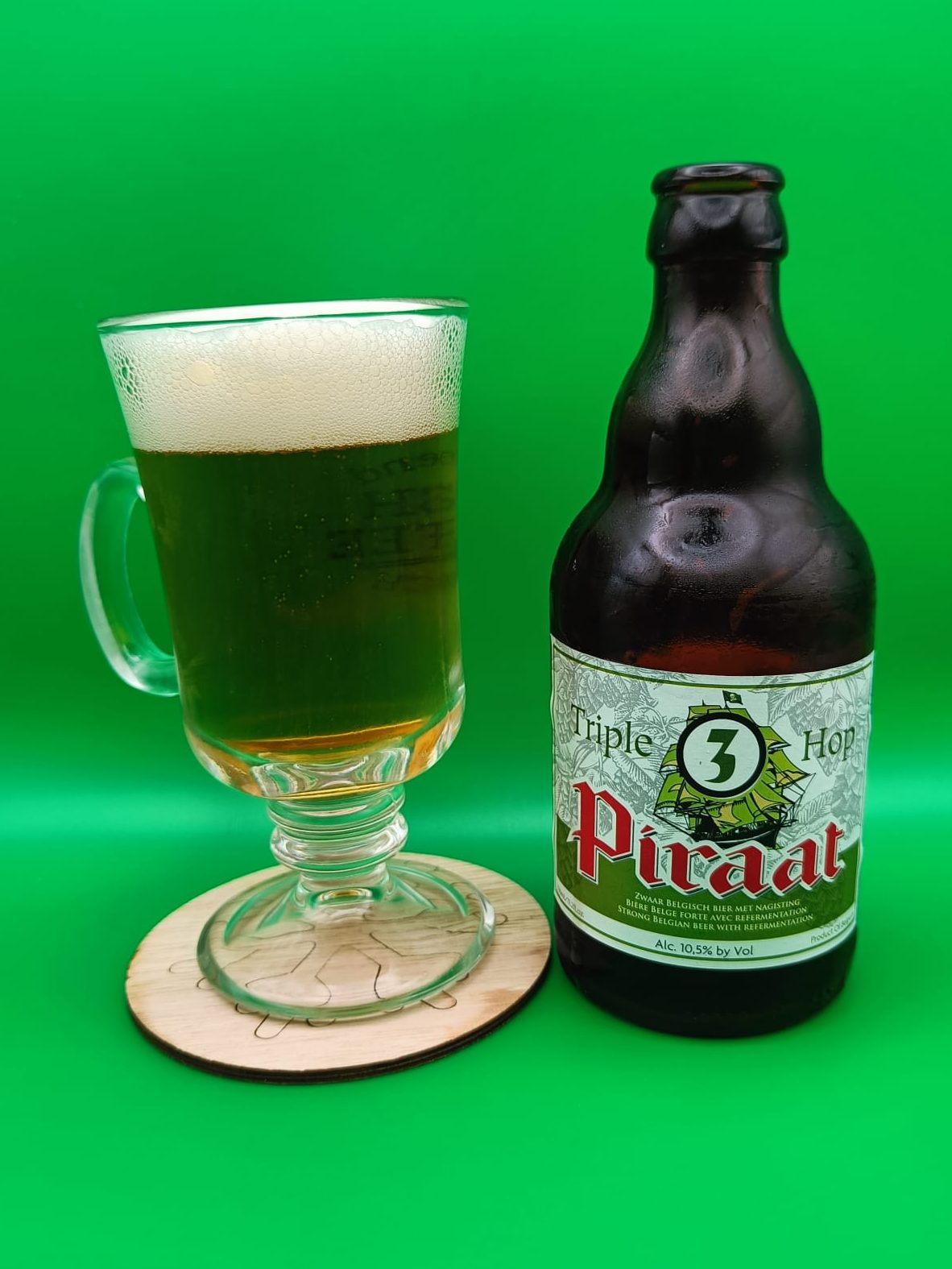 Cerveza Piraat Triple Hop de Brouwerij Van Steenberge