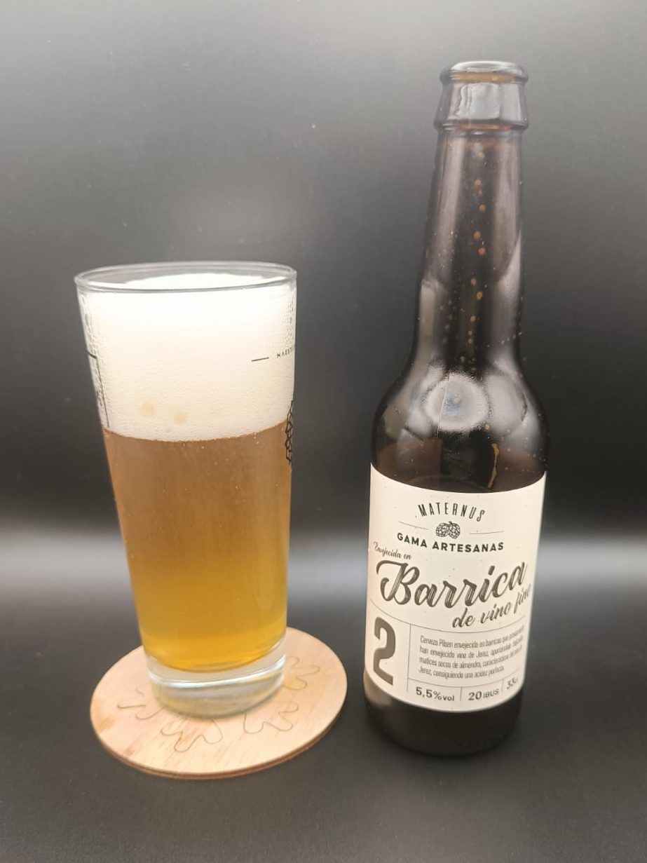 Cerveza Envejecida en Barrica de Vino Fino 2 de Aldi