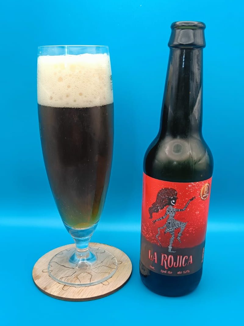 Cerveza La Rojica de El Refugio de la Cerveza