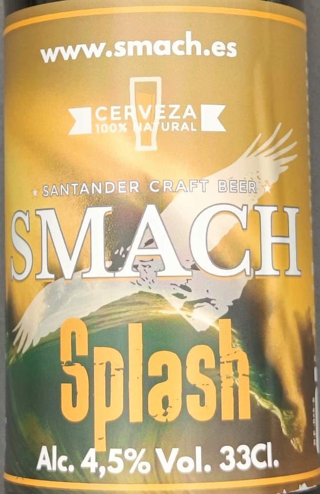 Cerveza Splash de Smach