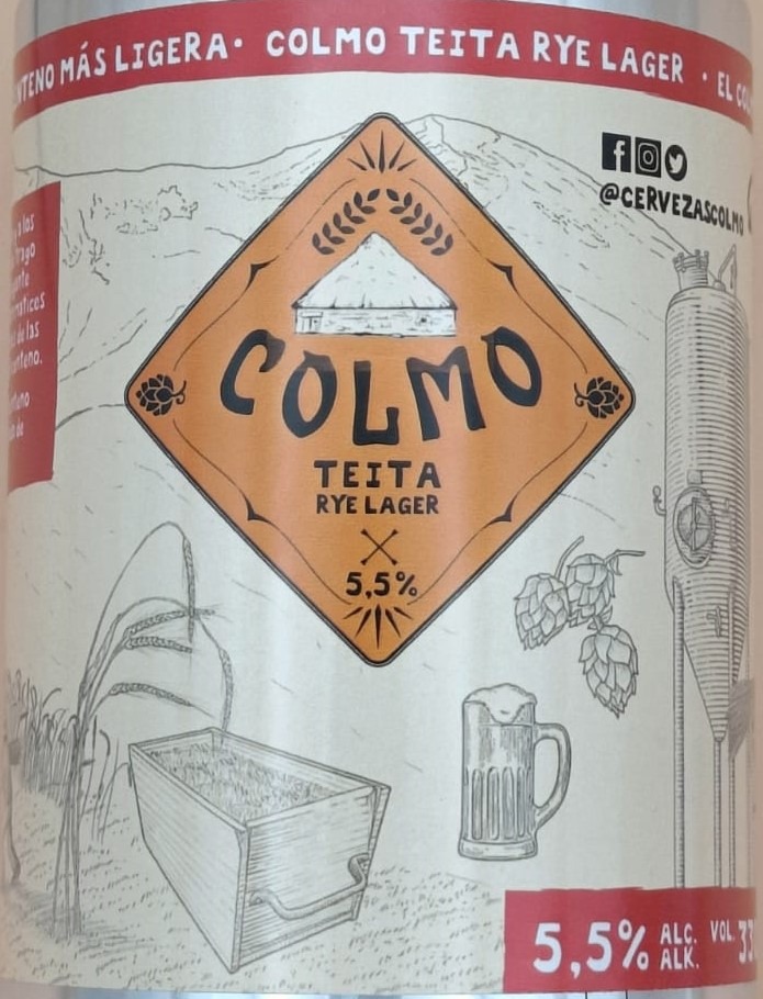 Cerveza Teita Rye Lager