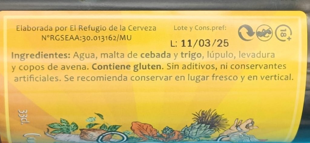 Cerveza Triguico de El Refugio de la Cerveza