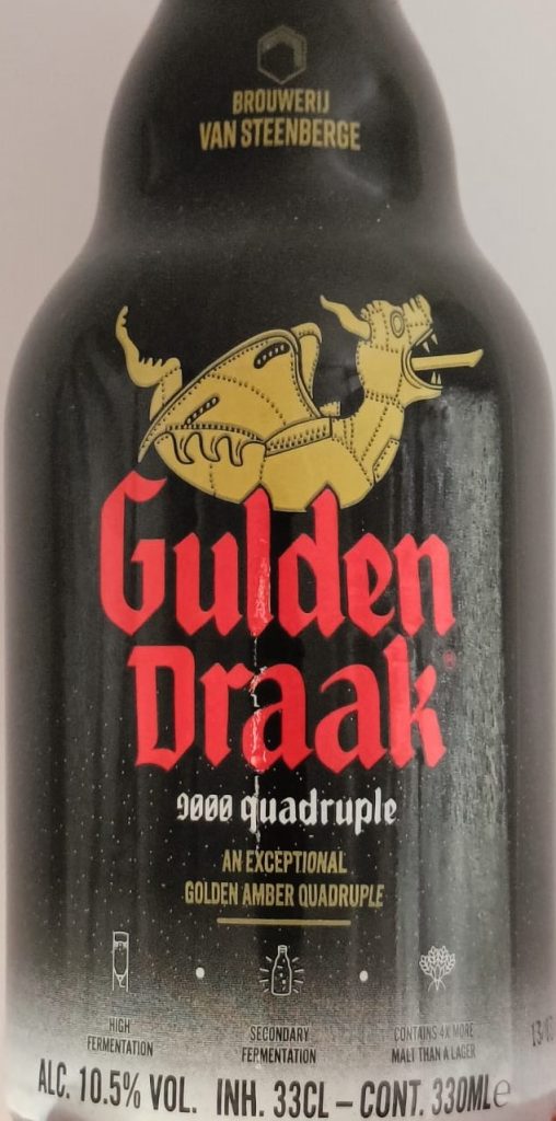 Cerveza Gulden Draak 9000 Quadruple de Brouwerij Van Steenberge