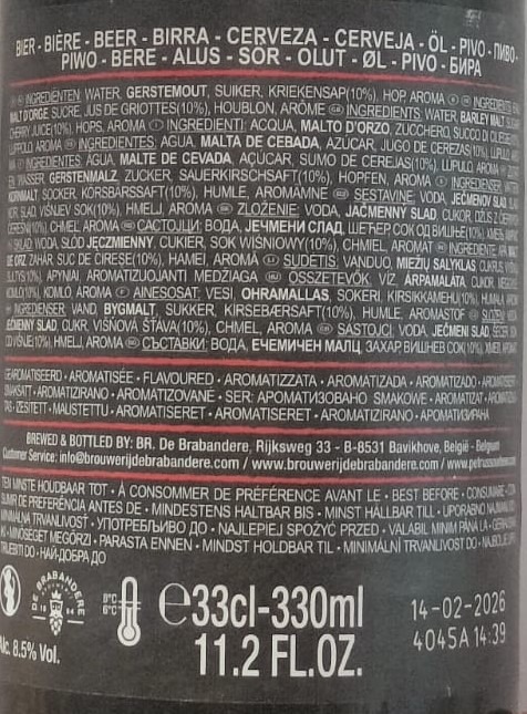 Cerveza Aged Red de Petrus