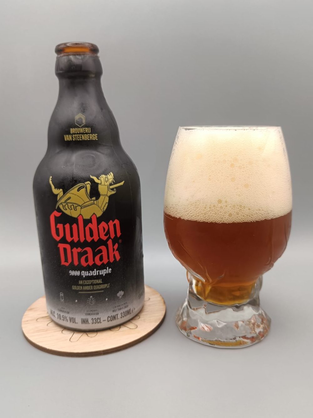 Cerveza Gulden Draak 9000 Quadruple de Brouwerij Van Steenberge