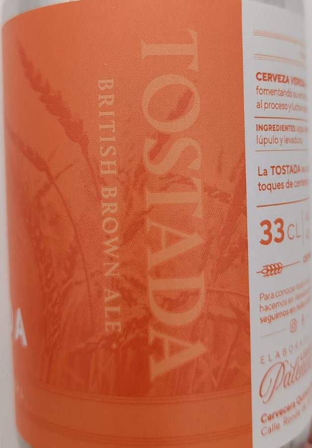 Cerveza Tostada de Vereda