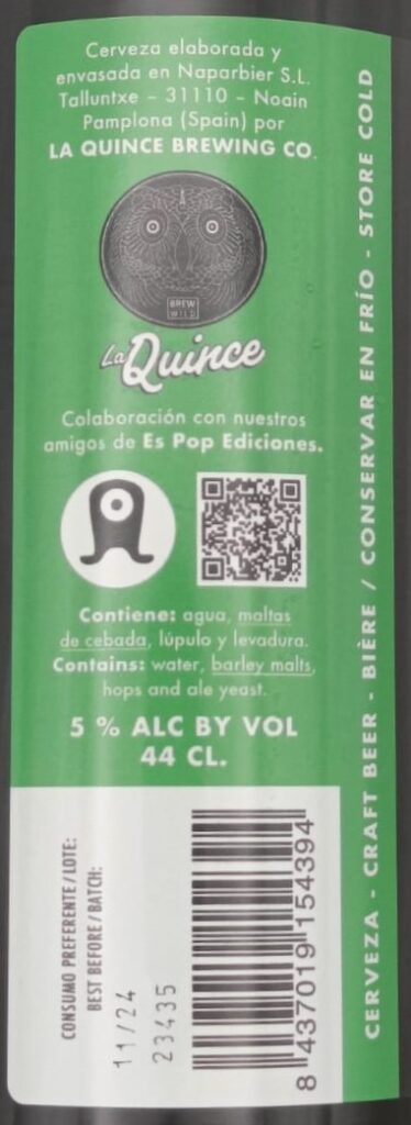 Cerveza Es Pop Porter