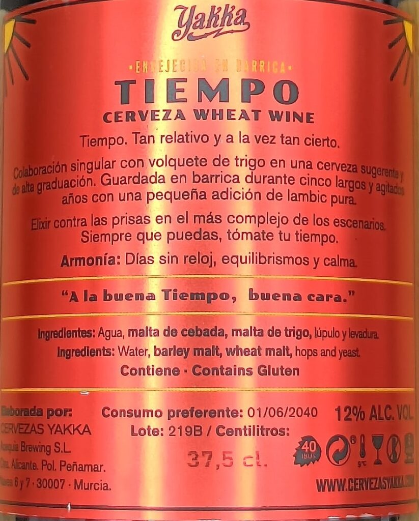Cerveza Tiempo