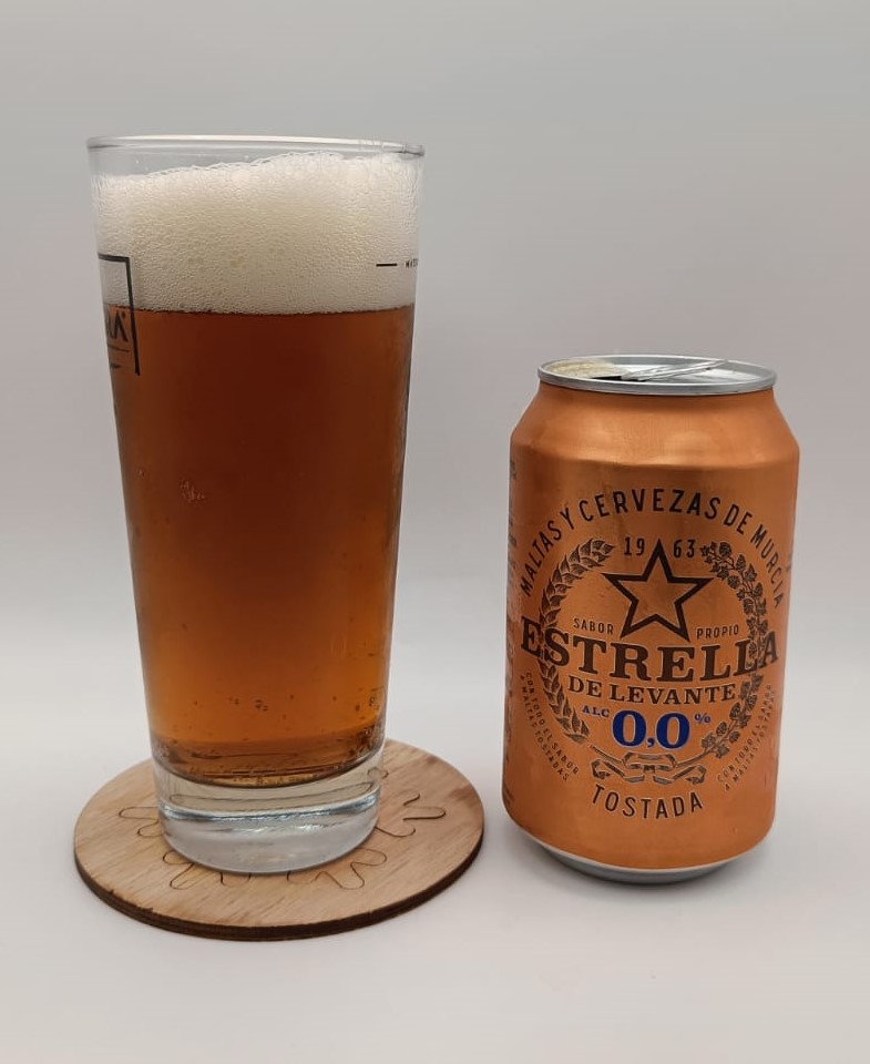 Cerveza 00 Tostada de Estrella de Levante