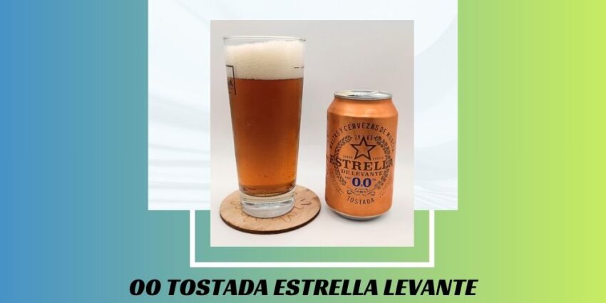 Cerveza 00 Tostada de Estrella de Levante
