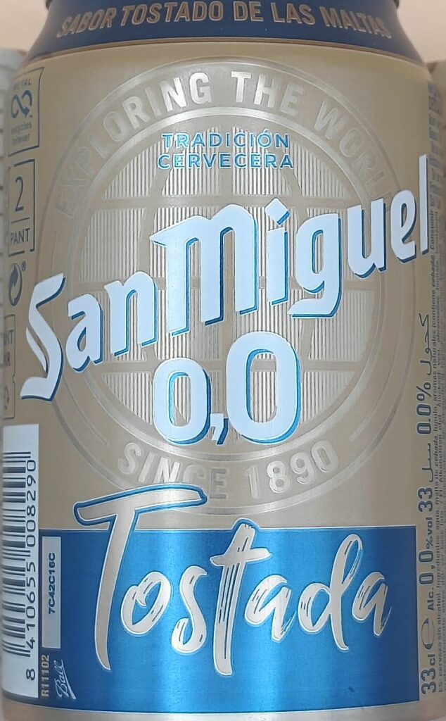 Cerveza 00 Tostada de San Miguel