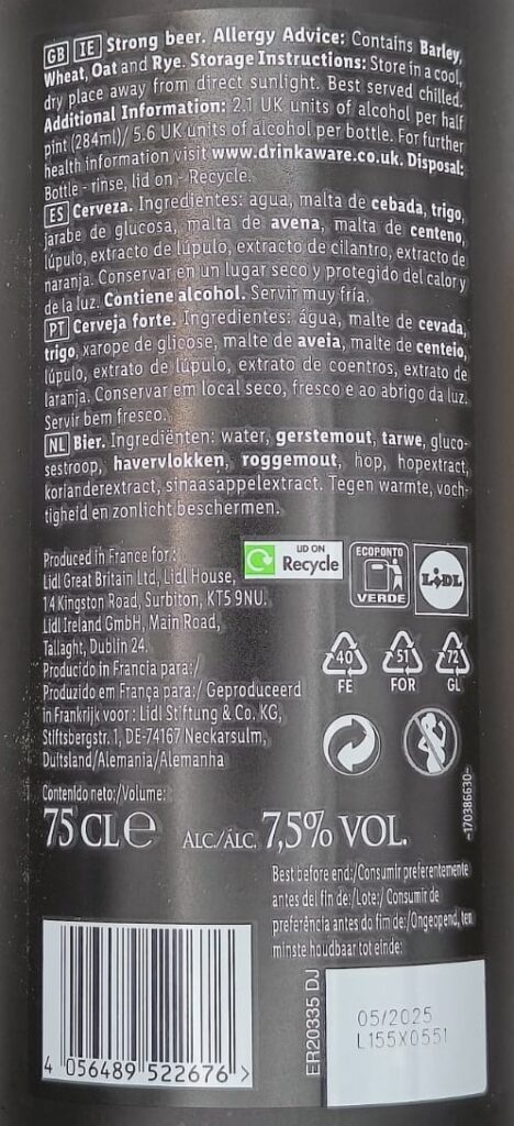 Cerveza Abbaye de Vauclair Imperiale