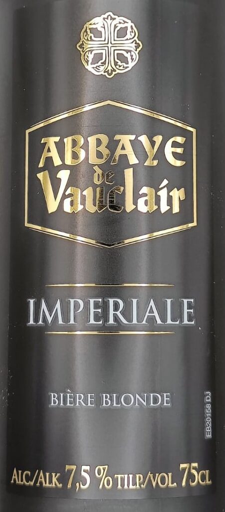 Cerveza Abbaye de Vauclair Imperiale