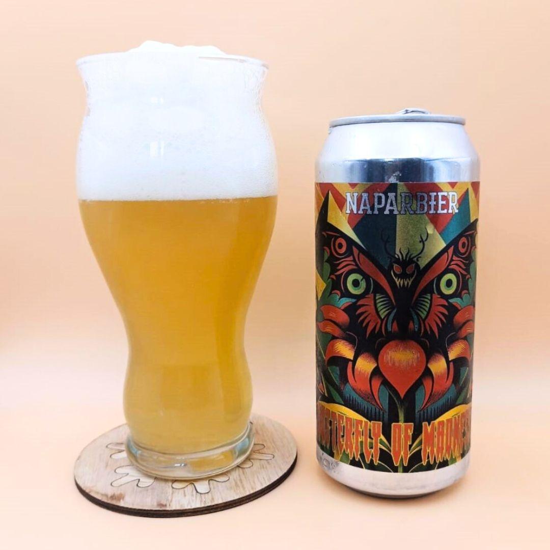 Imagen de la cerveza Butterfly of Madness que muestra el producto servido