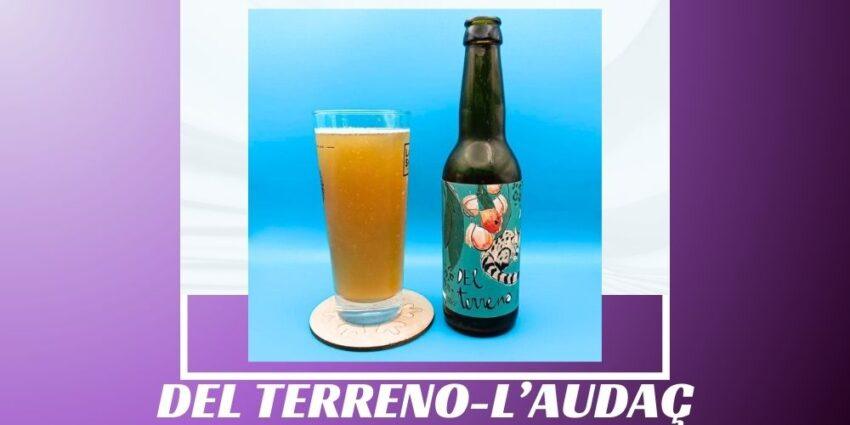 Imagen de la portada de la cerveza DEL TERRENO que muestra el producto y el nombre