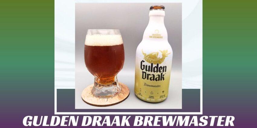 Imagen de la portada de la cerveza Gulden Draak Brewmaster que muestra el producto y el nombre