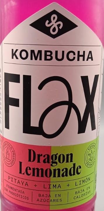 Imagen de la etiqueta Dragon Lemonade que muestra toda la información legal