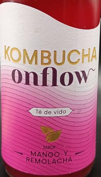 Imagen de la etiqueta Remolacha y Mango que muestra toda la información legal