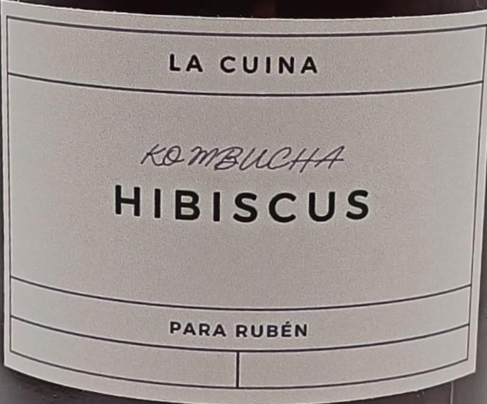 Imagen de la etiqueta de Hibiscus que muestra toda la información legal