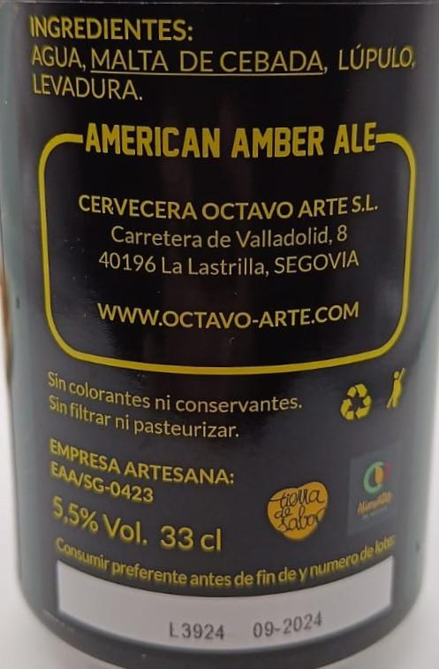 Imagen de la etiqueta Mañanas de Domingo que muestra toda la información legal