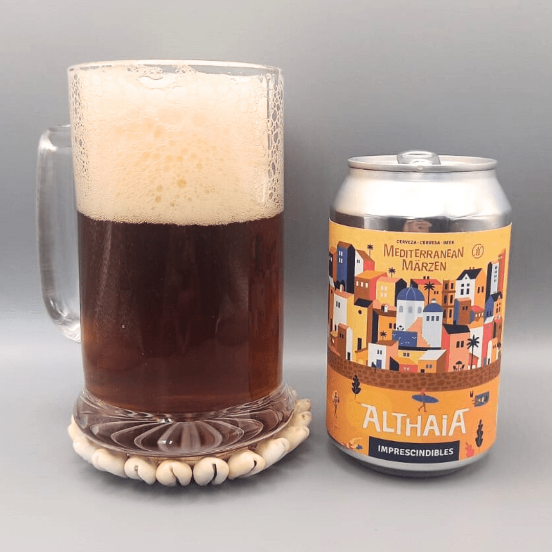 Imagen de la cerveza Mediterranean Märzen que muestra el producto servido
