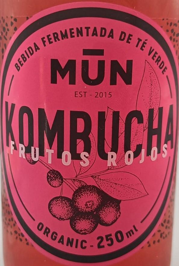 Imagen de la etiqueta de Frutos Rojos que muestra toda la información legal