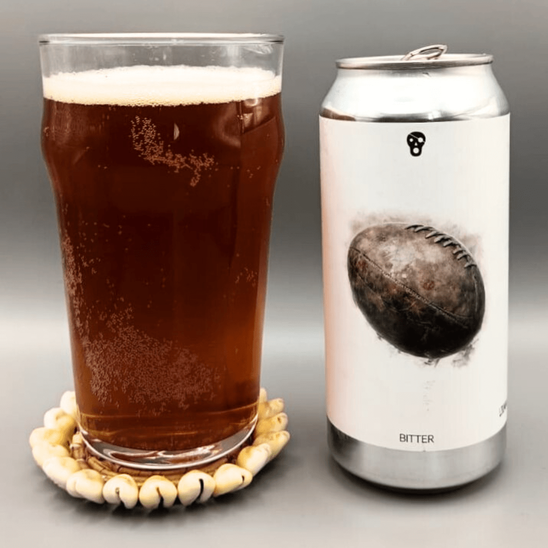 Imagen de la cerveza Tackle que muestra el producto servido