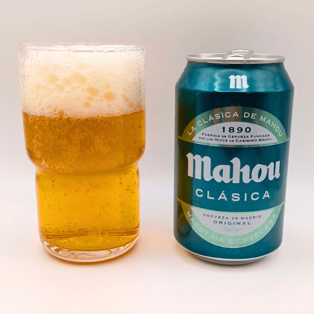 Imagen de la cerveza Clásica que muestra el producto servido