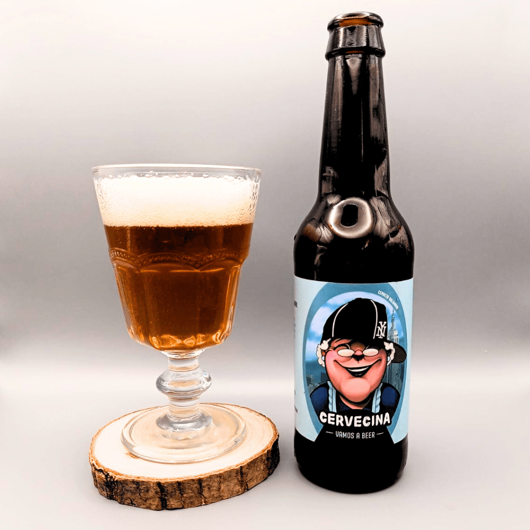 Imagen de la cerveza Cervecina que muestra el producto servido