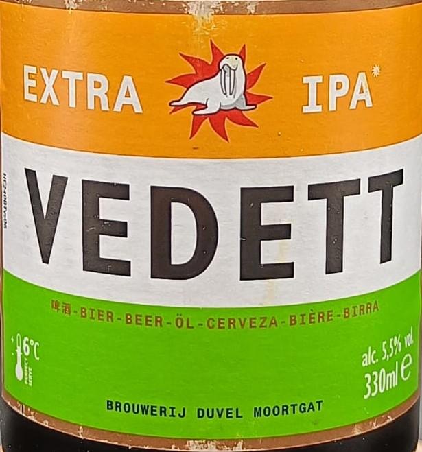 Imagen de la etiqueta Extra Ordinary IPA que muestra toda la información legal