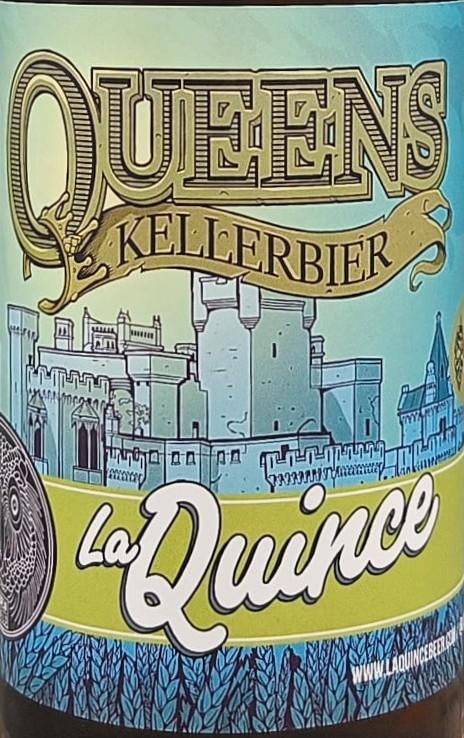 Imagen de la etiqueta Queens que muestra toda la información legal