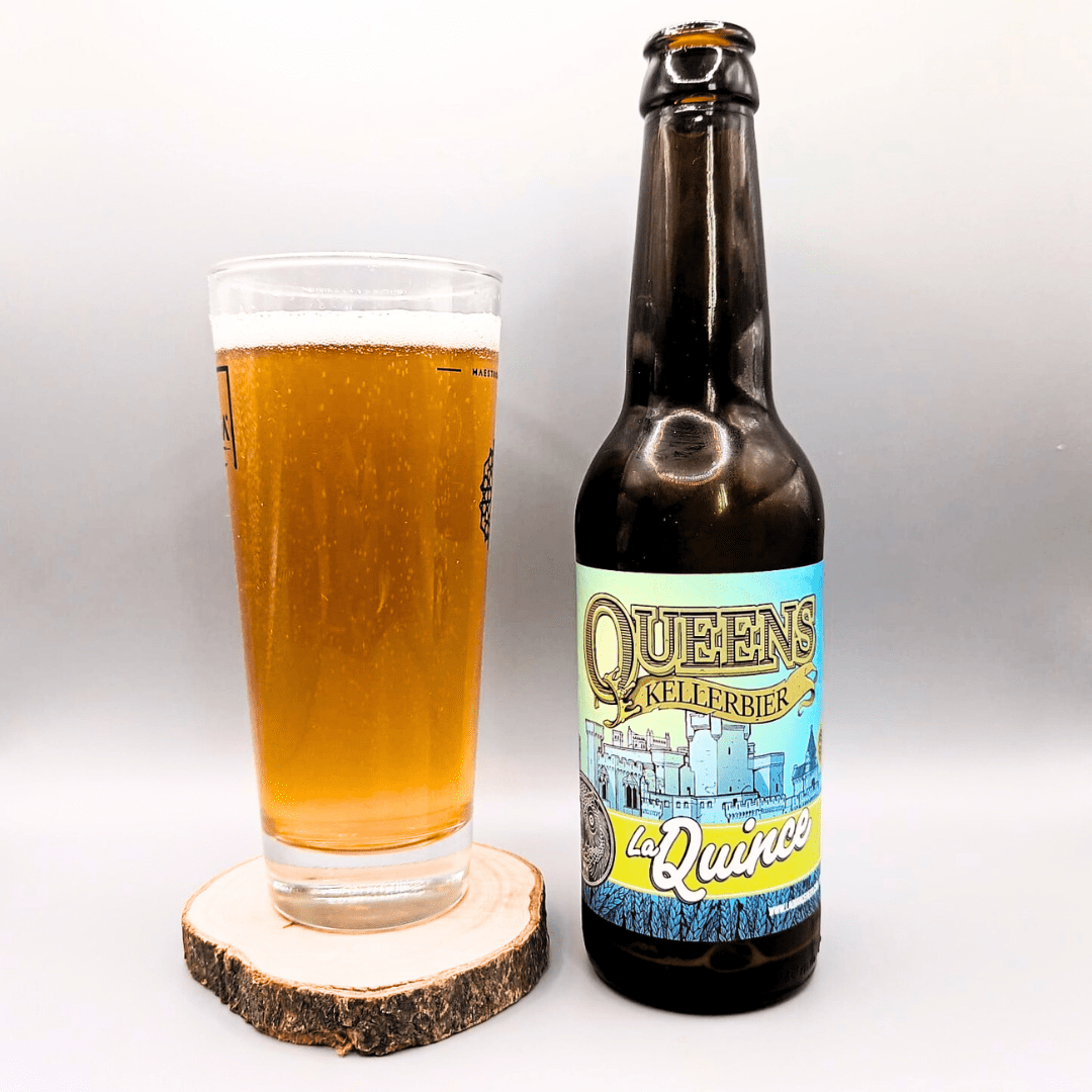 Imagen de la cerveza Queens que muestra el producto servido
