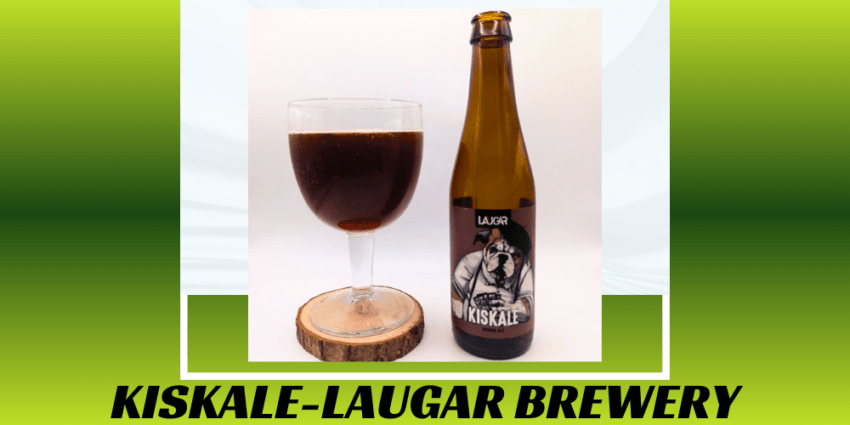 Imagen de la portada de la cerveza Kiskale que muestra el producto y el nombre