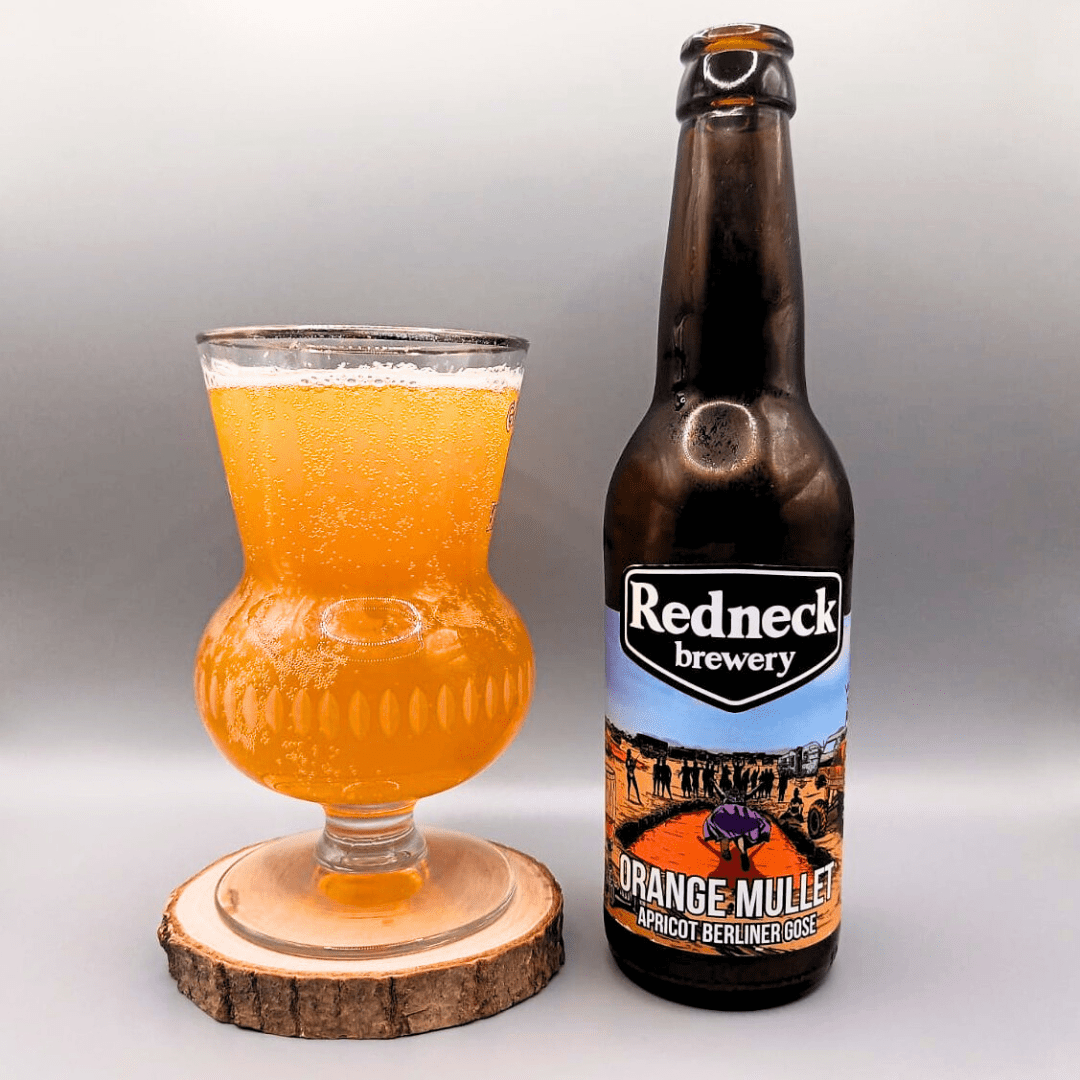 Imagen de la cerveza Orange Mullet que muestra el producto servido