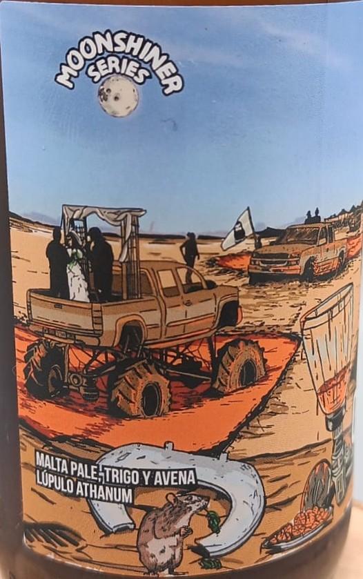 Imagen de la etiqueta Orange Mullet que muestra toda la información legal