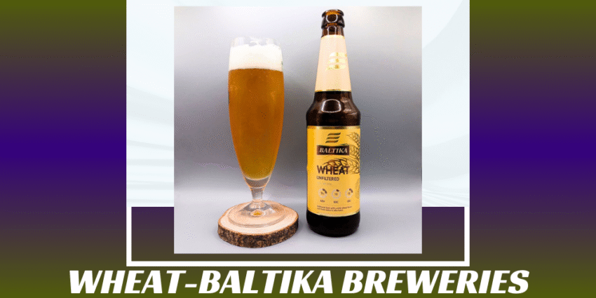 Imagen de la portada de la cerveza Wheat que muestra el producto y el nombre
