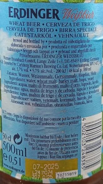 Imagen de la etiqueta Oktoberfest que muestra toda la información legal