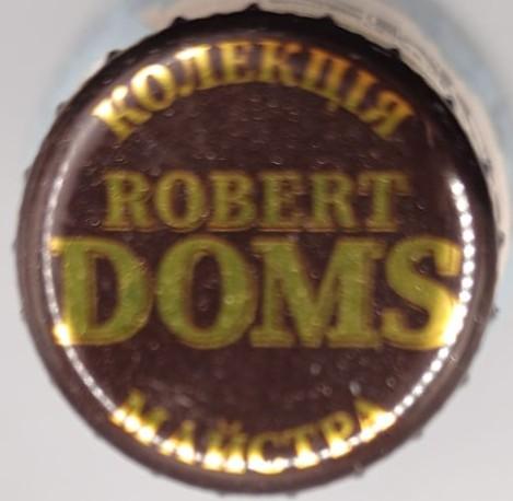 Imagen de la chapa de la cerveza Robert Doms Belgium